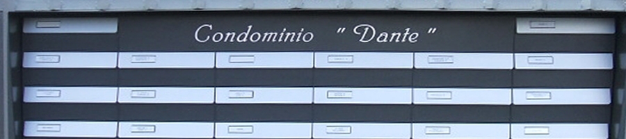 Cassette postali metalliche